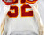 1996 Kansas City Chiefs Andre O'Neal #52 Game Issued White Jersey 48 036