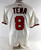 2025 Washington Nationals Jose Tena #8 Game Issued Pos Used White Jersey 42 700
