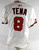 2025 Washington Nationals Jose Tena #8 Game Issued Pos Used White Jersey 42 718