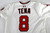 2025 Washington Nationals Jose Tena #8 Game Issued Pos Used White Jersey 42 718