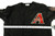 2008 Arizona Diamondbacks Billy Buckner #33 Game Used Black Jersey 10th Patch 7