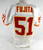 2004 Kansas City Chiefs Scott Fujita #51 Game Issued White Jersey 50 058