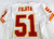 2004 Kansas City Chiefs Scott Fujita #51 Game Issued White Jersey 50 058