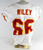 1999 Kansas City Chiefs Victor Riley #66 Game Issued White Jersey 46 629