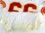 1999 Kansas City Chiefs Victor Riley #66 Game Issued White Jersey 46 629