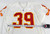 1999 Kansas City Chiefs #39 Game Issued White Jersey 44 778