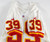 1999 Kansas City Chiefs #39 Game Issued White Jersey 44 778