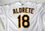 2023 Oakland Athletics Mike Aldrete #18 Game Issued White Jersey 46 DP75807