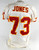 1999 Kansas City Chiefs Willie Jones #73 Game Issued White Jersey 48 622