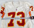 1999 Kansas City Chiefs Willie Jones #73 Game Issued White Jersey 48 622