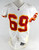 1999 Kansas City Chiefs Jeff Blackshear #69 Game Issued White Jersey 48 628