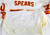 1999 Kansas City Chiefs Marcus Spears #70 Game Issued White Jersey 46 625