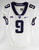 2018 Texas Christian TCU Frogs #9 Game Used White Jersey Football NP R 40 624