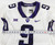 2018 Texas Christian TCU Frogs #9 Game Used White Jersey Football NP R 40 624