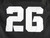 2020 Texas Christian TCU Frogs #26 Game Used Grey Practice Jersey Baseball L 99