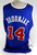 2003-04 Los Angeles Clippers Predrag Drobnjak #14 Game Used Blue Jersey 52 138