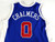 2004-05 Los Angeles Clippers Lionel Chalmers #0 Game Used Blue Jersey 48 137
