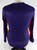 2023 Texas Christian TCU Frogs Blank Game Used Purple Jersey Volleyball M 085