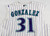 2006 Arizona Diamondbacks Edgar Gonzalez #31 Game Used White Vest Jersey 50 387