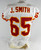 1999 Kansas City Chiefs Jeff Smith #65 Game Issued White Jersey 46 626