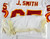 1999 Kansas City Chiefs Jeff Smith #65 Game Issued White Jersey 46 626