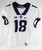 Texas Christian TCU Frogs #18 Game Issued White Jersey Football NP R 46 617
