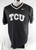 2020 Texas Christian TCU Frogs #1 Game Used Grey Practice Jersey Baseball L 709