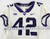 Texas Christian TCU Frogs #42 Game Used White Jersey Football NP R 44 620