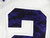 Texas Christian TCU Frogs #42 Game Used White Jersey Football NP R 44 620