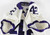 Texas Christian TCU Frogs #42 Game Used White Jersey Football NP R 44 620