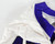 2000s Texas Christian TCU Frogs #43 Game Used White Jersey Football NP R L 622