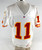 1996 Kansas City Chiefs #11 Game Issued White Jersey 42 067