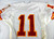 1996 Kansas City Chiefs #11 Game Issued White Jersey 42 067