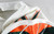 2015 Miami Hurricanes #67 Game Used White Jersey Football NP R XL 208