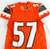 2015 Miami Hurricanes #57 Game Used Orange Jersey Football NP R L 218