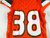 2016 Miami Hurricanes #38 Game Used Orange Jersey Football NP R L 215