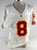 1996 Kansas City Chiefs #8 Game Issued White Jersey 42 068