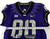 2019-24 Texas Christian TCU Frogs #80 Game Used Purple Jersey Football NP R 42 8