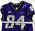 2019-24 Texas Christian TCU Frogs #84 Game Used Purple Jersey Football NP R 42 4