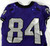 2019-24 Texas Christian TCU Frogs #84 Game Used Purple Jersey Football NP R 42 4