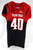 2014 Texas Tech Red Raiders #40 Game Used Red Jersey Football NP R 46 225