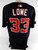 2025 Washington Nationals Nathaniel Lowe #33 Game Issued Pos Used Navy Jersey 1