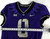2019-24 Texas Christian TCU Frogs #0 Game Used Purple Jersey Football NP R 42 25