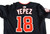 2025 Washington Nationals Juan Yepez #18 Game Issued Navy Jersey 46 778