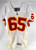 1997 Kansas City Chiefs #65 Game Issued White Jersey 44 075