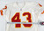 1999 Kansas City Chiefs Juran Bolden #43 Game Issued White Jersey 42 767