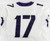Texas Christian TCU Frogs #17 Game Issued White Jersey Football NP R 46 616