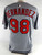 2025 St. Louis Cardinals Sammy Hernandez #98 Game Issued Pos Used Grey Jersey 0