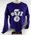 Utah Jazz Howard Eisley #10 Game Used Purple Crewneck Sweatshirt L 077