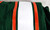 2015 Miami Hurricanes #61 Game Used Green Jersey Football NP R XL 183